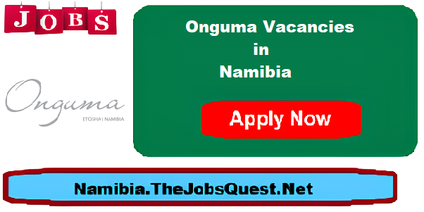 Onguma Vacancies