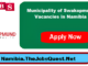 Municipality of Swakopmund Vacancies