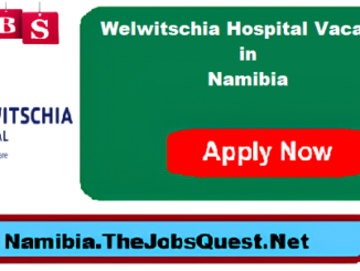 Welwitschia Hospital Vacancies