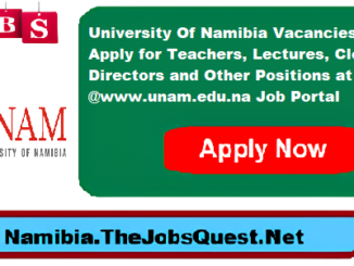 University Of Namibia Vacancies