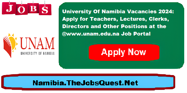 University Of Namibia Vacancies