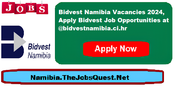 Bidvest Namibia Vacancies