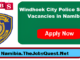 Windhoek City Police Service Vacancies