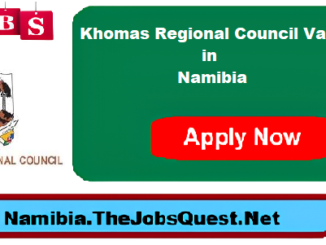 Khomas Regional Council Vacancies