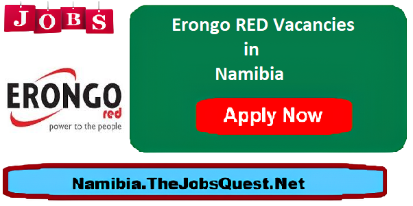 Erongo RED Vacancies