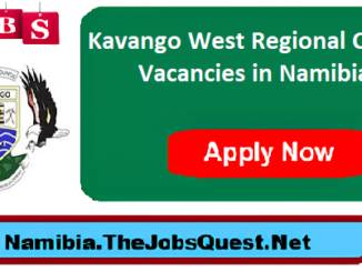 Kavango West Regional Council Vacancies