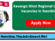 Kavango West Regional Council Vacancies