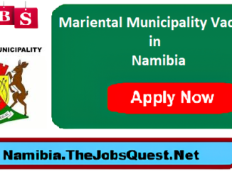 Mariental Municipality Vacancies