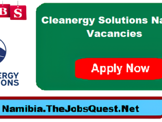 Cleanergy Solutions Namibia Vacancies