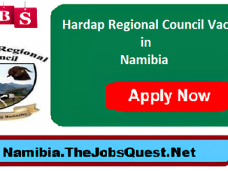 Hardap Regional Council Vacancies