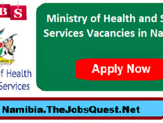 Ministry of Health and Social Services Vacancies