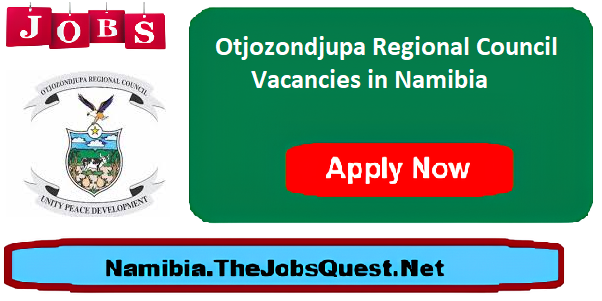 otjozondjupa regional council vacancies