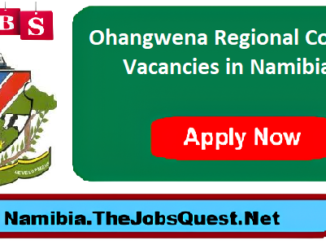 Ohangwena Regional Council Vacancies