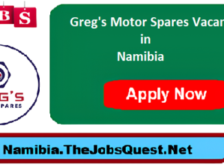 Greg's Motor Spares Vacancies