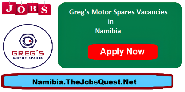 Greg's Motor Spares Vacancies