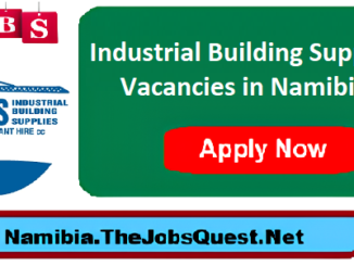 Industrial Building Supplies Vacancies