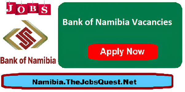 Bank of Namibia Vacancies