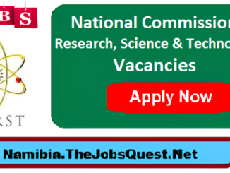 NCRST Vacancies