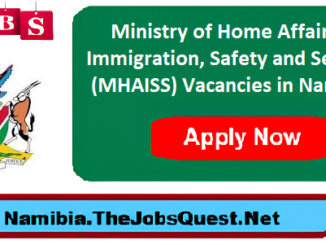 MHAISS Vacancies