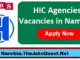 HIC Agencies Vacancies