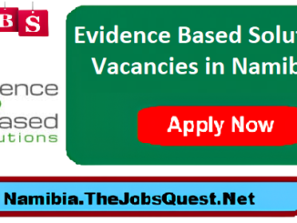 Evidence Based Solutions Vacancies