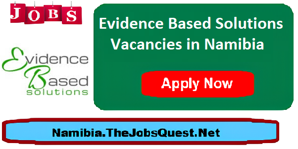 Evidence Based Solutions Vacancies