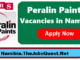 Peralin Paints Vacancies