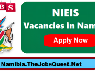 NIEIS Vacancies