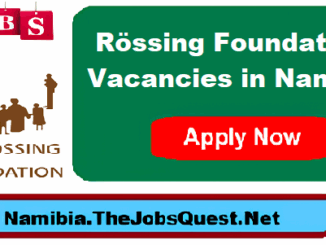 Rössing Foundation Vacancies