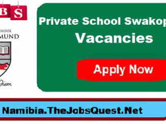 Private School Swakopmund Vacancies