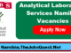 Analytical Laboratory Services Namibia Vacancies