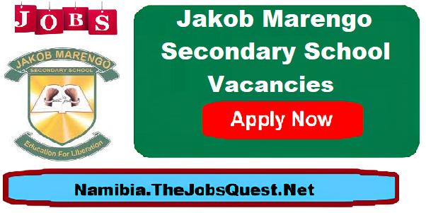 Jakob Marengo Secondary School Vacancies Jakob Marengo Secondary School Vacancies