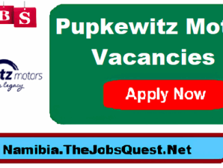 Pupkewitz Motors Vacancies