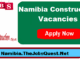 Namibia Construction Vacancies