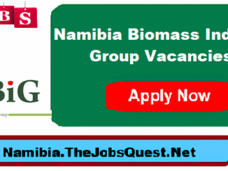 Namibia Biomass Industry Group Vacancies