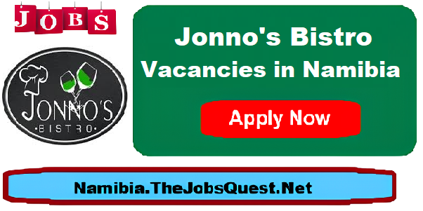 Jonno's Bistro Vacancies Jonno's Bistro Vacancies