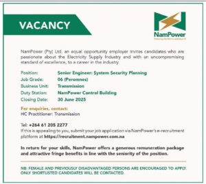 NamPower Vacancies