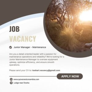 Quiver and Co Namibia Vacancies
