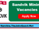 Sandvik Mining Vacancies