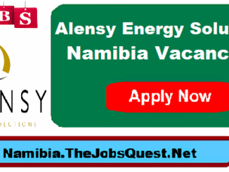 Alensy Energy Solutions Namibia Vacancies