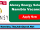 Alensy Energy Solutions Namibia Vacancies