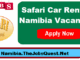 Safari Car Rental Namibia Vacancies
