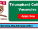Triumphant College Vacancies