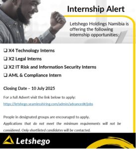 Letshego Namibia Vacancies