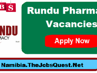Rundu Pharmacy Vacancies