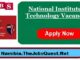 National Institute of Technology Vacancies