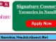 Signature Cosmetics Vacancies
