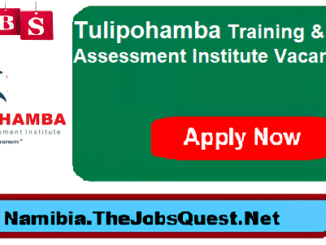Tulipohamba Training & Assessment Institute Vacancies